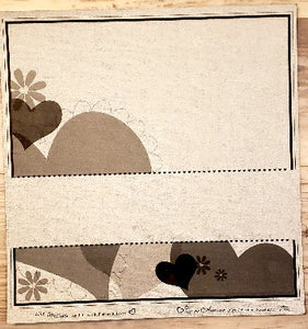 Core'dinations - core amour onyx sweetheart cardstock 12 x 12