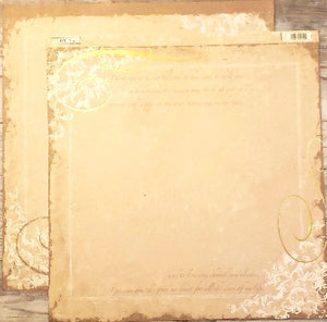 TPC studio - Mr. & Mrs. Vows double sided cardstock 12 x 12