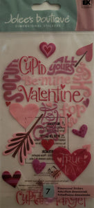 Jolee's Dimensional Sticker - cupids Target - large pack