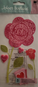 Jolee's Dimensional Sticker - petals of Love - large pack