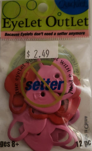 Eyelet outlet - eyelets - lock hearts quicklets