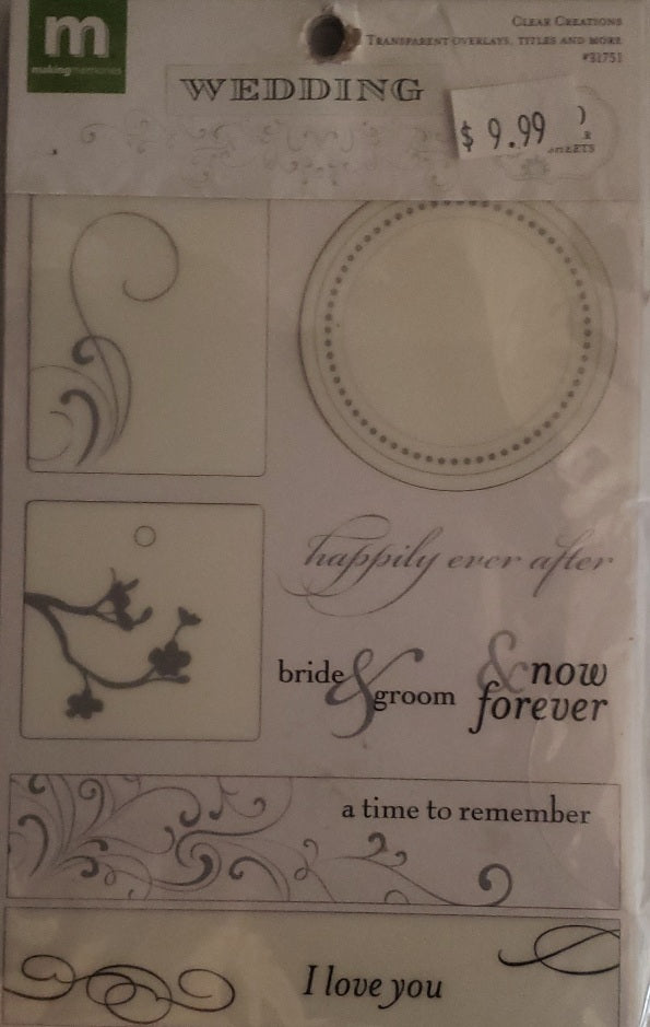 Making Memories - overlays and titles pack - I do wedding