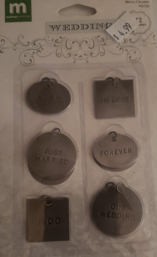 Making Memories - charms - I do wedding