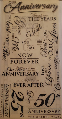 Bobunny press - flat sticker sheet - our anniversary