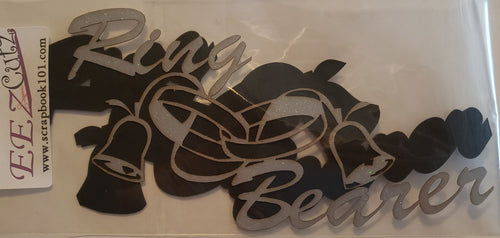 EEZ cutz custom laser cut - ring bearer with shadow