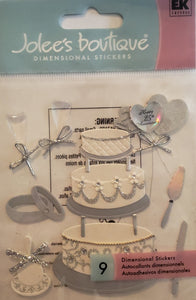 Jolee's Boutique Dimensional Sticker - 25th anniversary - small pack