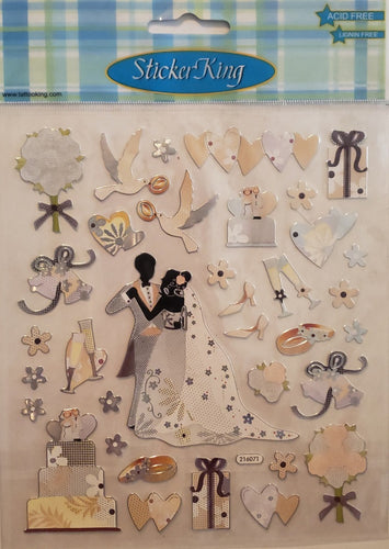 Sticker king sticker package -  wedding theme
