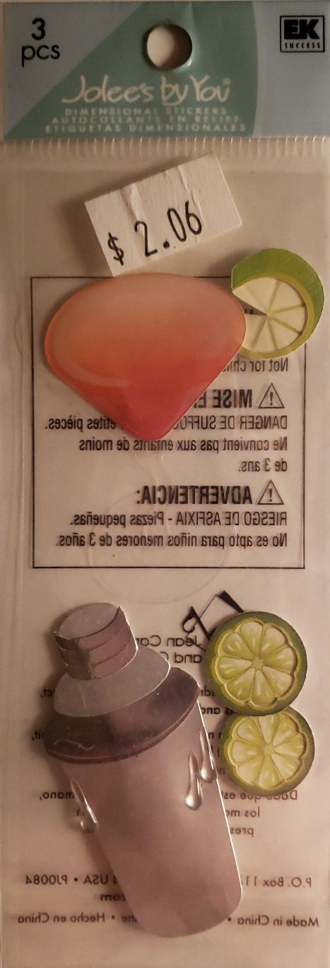 Jolee's by you Boutique Dimensional Sticker - cosmo - small skinny pack