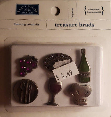 Karen Foster - treasure brads  - bon appetit wine and food