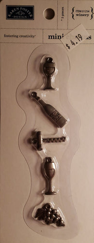 Karen Foster - mini charms - winery