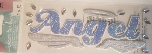 Jolees dimensional sticker - angel title - medium set