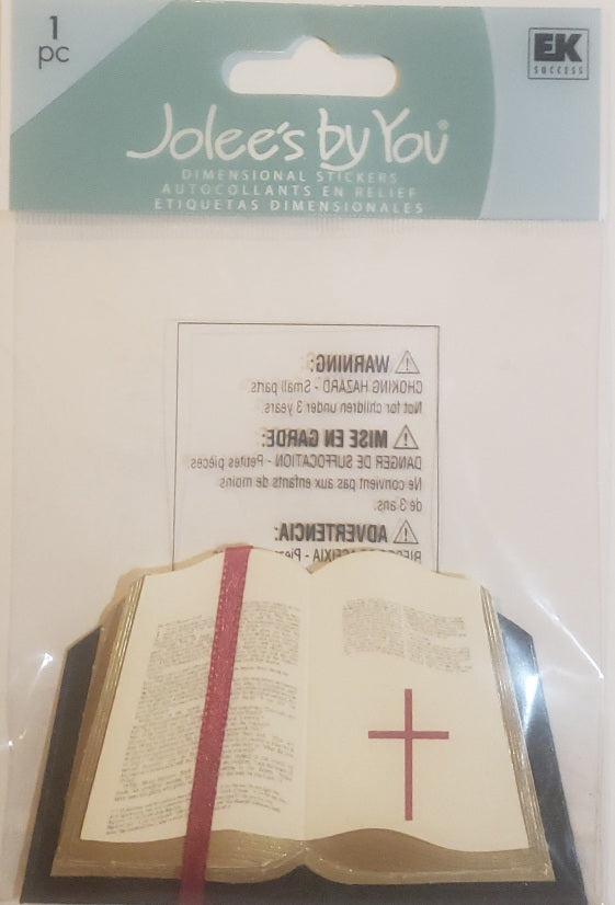 Jolees dimensional sticker - scripture bible - medium set