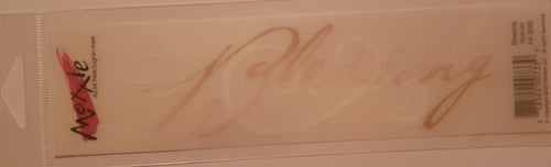 Moxxie - rub ons title - blessing