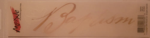 Moxxie - rub ons title - baptism