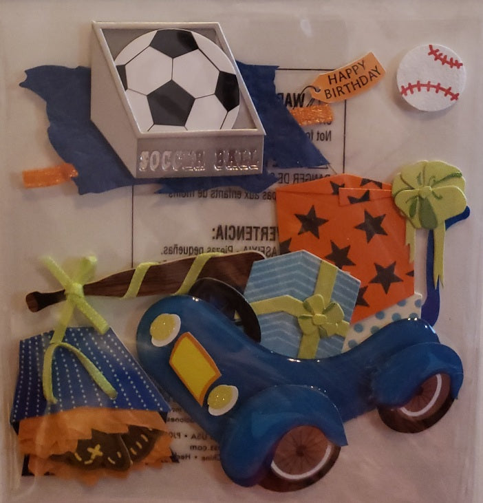 Jolee's Boutique Dimensional Sticker - baby boy gifts - small pack