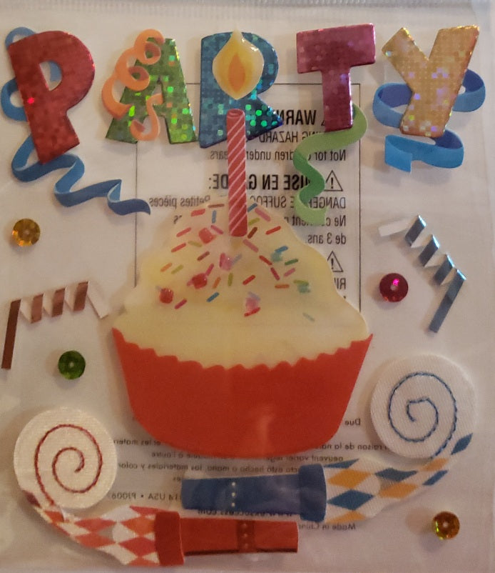 Jolee's Boutique Dimensional Sticker - party   - small pack