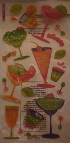 Sticko -  flat sticker sheet xl - frozen fun glitter