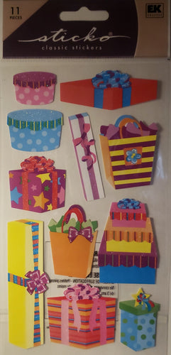 Sticko -  flat sticker sheet - party gifts