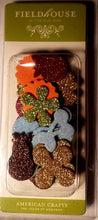Load image into Gallery viewer, AC - American crafts - fieldhouse blue skies glitter chipboard 24 shapes embellishments