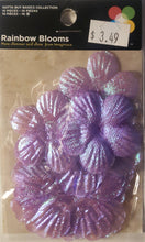 Load image into Gallery viewer, Imaginisce  - rainbow blooms shimmer silk Fabric flowers