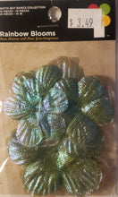 Load image into Gallery viewer, Imaginisce  - rainbow blooms shimmer silk Fabric flowers