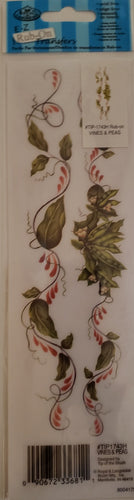 Royal langnickle -  rub ons - vines and peas
