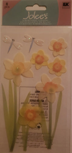 Jolee's by you Boutique Dimensional Sticker -  daffodils - large pack