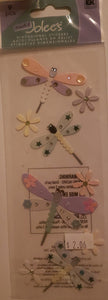 Jolee's by you Boutique Dimensional Sticker -  dragonfly - a touch of medium pack