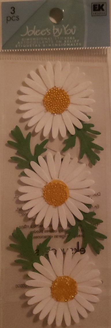 Jolee's by you Boutique Dimensional Sticker - daisy -  small pack