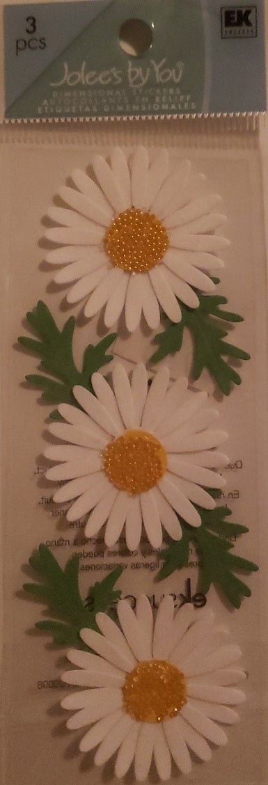 Jolee's by you Boutique Dimensional Sticker - daisy -  small pack
