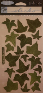 Sticko flat sticker sheet - photo ivy leaves
