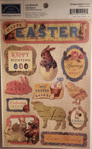 Karen Foster cardstock sticker - vintage Easter