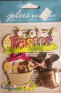 Jolees dimensional sticker - Easter chocolate bunnies -  medium package