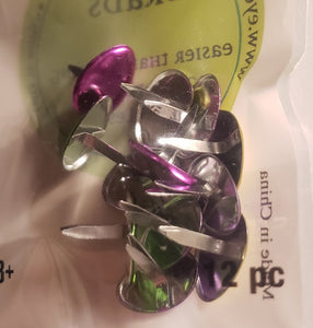 Eyelet outlet brads - Easter eggs