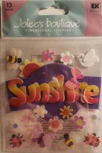 Jolee's Boutique Dimensional Sticker -  my sunshine