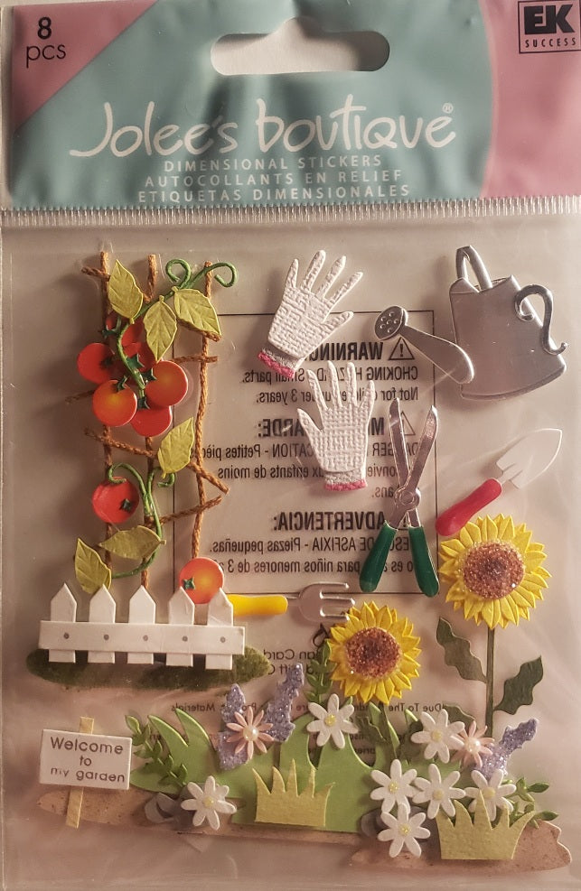 Jolee's Boutique Dimensional Sticker -  gardening