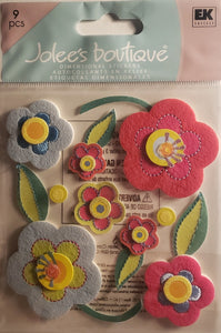 Jolee's Boutique Dimensional Sticker -  fun flowers