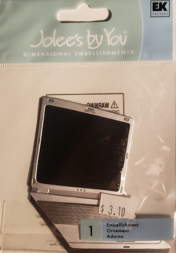 Jolee's by you Boutique Dimensional Sticker -  laptop lap top - medium pack