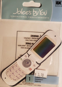 Jolee's by you Boutique Dimensional Sticker -  cell phone - medium pack