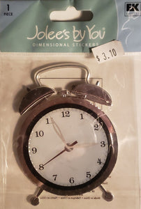 Jolee's by you Boutique Dimensional Sticker -  clock - medium pack