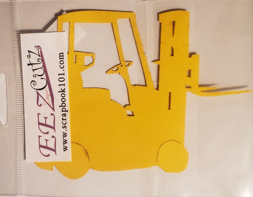 EEZ cuts laser cut shape - fork lift