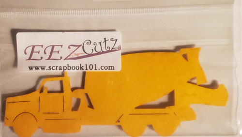 EEZ cuts laser cut shape - dump truck
