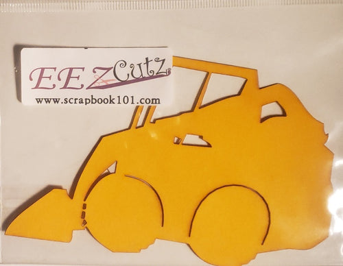 EEZ cuts laser cut shape - front end loader