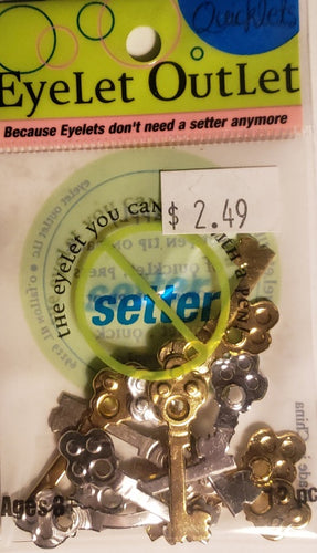 Eyelet outlet - eyelets - large key quicklets