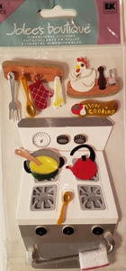 Jolee's by you Boutique Dimensional Sticker - cooking - x large pack