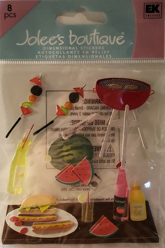 Jolee's by you Boutique Dimensional Sticker -  picnic time 2 - medium pack