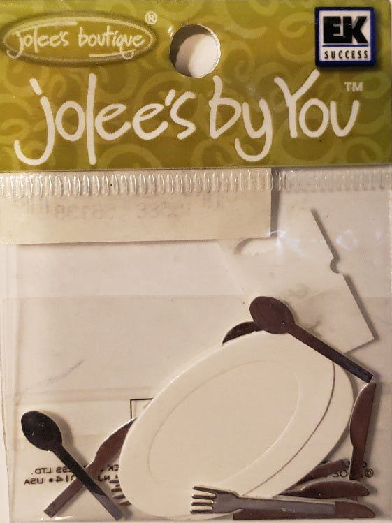 Jolee's Boutique Dimensional Sticker - dishes  - x small pack