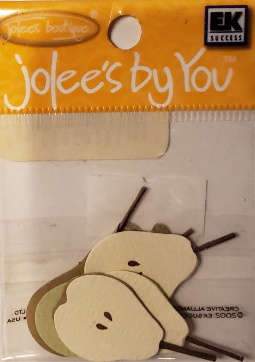Jolee's Boutique Dimensional Sticker - pear  - x small pack