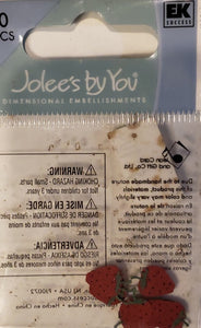 Jolee's Boutique Dimensional Sticker - strawberries  - x small pack