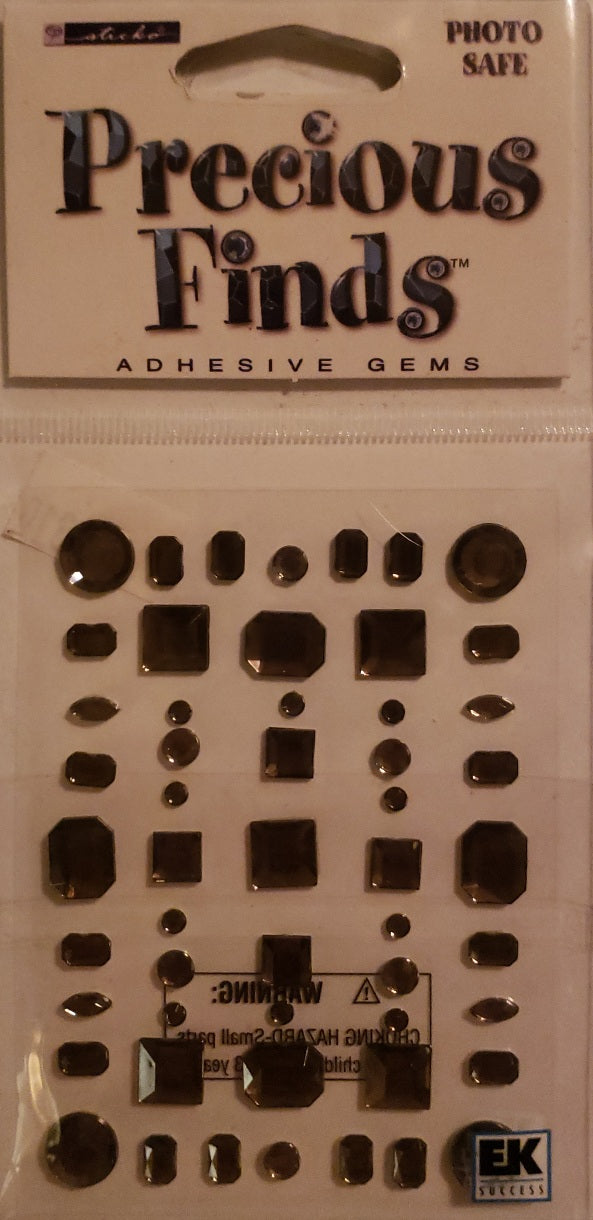 Sticko - gems rhinestone adhesive - silver brown